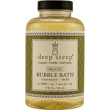 New - DEEP STEEP by Deep Steep ROSEMARY-MINT ORGANIC BUBBLE BATH 17 OZ - 165627