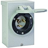 Reliance Controls PB50 NEMA 3R Power Inlet Box, 50-Amp