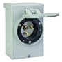 Reliance Controls PB50 50 Amp Generator Power Cord Inlet Box For Up To 12,500 Watt Generators