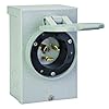 Reliance Controls PB50 50 Amp Generator Power Cord Inlet Box For Up To 12,500 Watt Generators