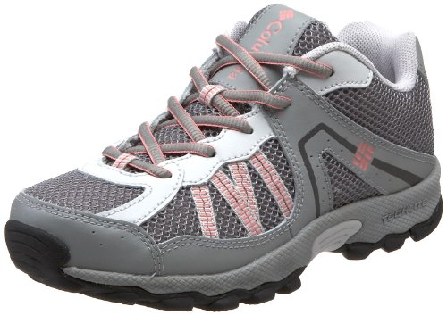 Columbia Sportswear BY3177 Switchback 2 Omni-Tech Lace-Up Hiking Shoe (Little Kid/Big Kid),Smoked Pearl/Mauve Glow,3 M US Little Kid