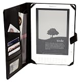 Amazon Kindle DX Synthetic Leather Opening Case with Interior Compartments (Mocha)