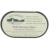 Bar Harbor Wild Herring Fillets, Cracked Pepper, 6.7 Ounce (Pack of 12)