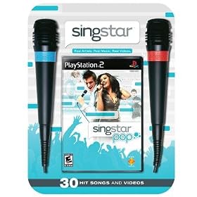 SingStar POP Bundle w/ Mic PS2