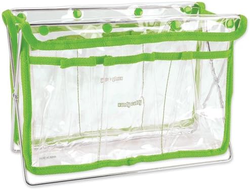 Handy Caddy, Clear with Lime Trim