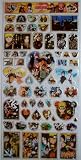 Anime Naruto and Characters Sticker Sheet #1