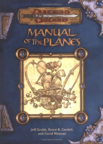Cover image : Manual of the Planes: Dungeons & Dragons Rulebook (D&D Rules Expansion)