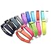 Henoda 15 Pcs Large Replacement Bands with Clasps for Fitbit Flex Only /No Tracker (Pack of 15 (Large))