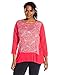 Lucky Brand Women's Plus-Size Paisley Printed Top
