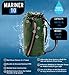 AquaQuest Mariner Backpack - Waterproof Lightweight Dry Bag - 10 Liter - Green
