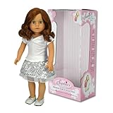 18 Inch Doll Carly, 18' Auburn Doll, Jointed Arms/Legs & Soft Body