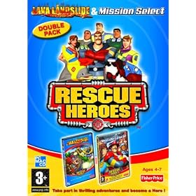 Fisher Price Rescue Heroes Pack: Lava Landslide & Mission Select