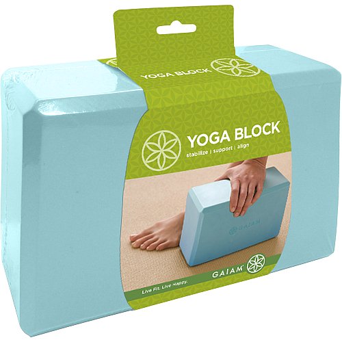 Gaiam Yoga Block (Robin's Egg)