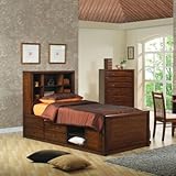 Scottsdale Storage Bedroom Set in Walnut Size: Full Scottsdale Storage Bedroom Set in Walnut Size: Full