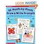 50 Month-By-Month Draw & Write Prompts