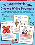 50 Month-By-Month Draw & Write Prompts