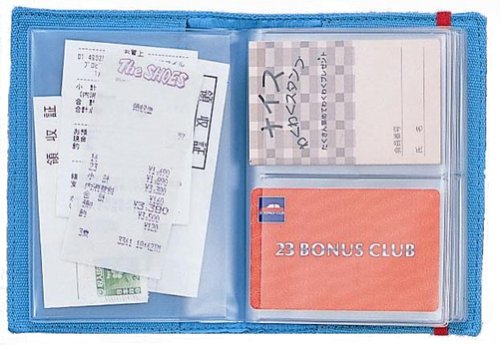 Cover image : ドットデザイン カードケース(S/2ポケ) レッド PC-80