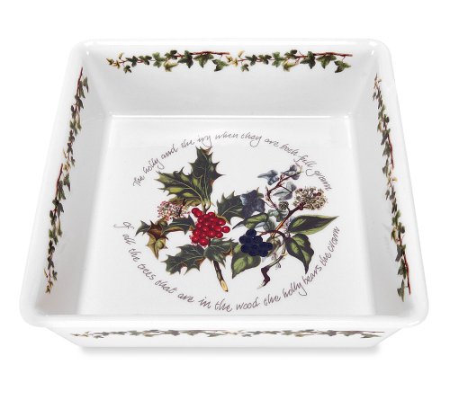 Portmeirion Holly and Ivy Square Baking Dish