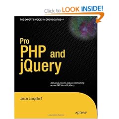 Pro PHP and jQuery