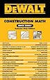 DEWALT Construction Math Quick Check: Extreme Duty Edition (DEWALT Series)