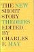 Books : The New Short Story Theories