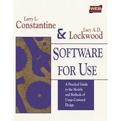 Software for Use: A Practical Guide to the Models and Methods of Usage-centred Design (ACM Press) (Gebundene Ausgabe)
