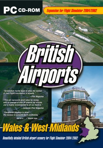 British airports 5 Wales & West Midlands Expansion for Flight Simulator 2004/2002 (PC) (UK)
