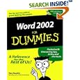 Word 2002 for Dummies by  Dan Gookin