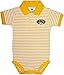 University of Missouri Tigers Newborn Striped Polo Bodysuit, Gold, 3-6 Months