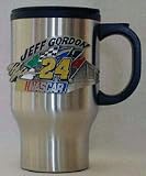 Kitchen & Housewares : Jeff Gordon #24 NASCAR Pewter Stainless Steel Travel Mug
