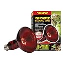 Exo Terra Heat-Glo Infrared Spot Lamp, 150-Watt/120-Volt