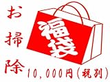 絶対お徳！ハズレなし！おまけ付！中身の見える「福袋」お掃除福袋10000