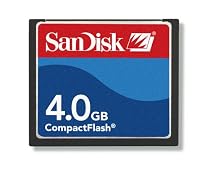 SANDISK 4GB COMPACT FLASH CARD