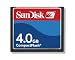 SANDISK 4GB COMPACT FLASH CARD
