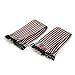 30CM M/M Jumper Wires,Michael Josh Breadboard 80 Pin Male to Male Ribbon Cables Kit(2 X 40 Pcs)