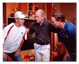 Archie, Eli and Peyton Manning Autographed 16x20 Photograph