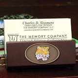 LSU Tigers Wooden Business Card Holder