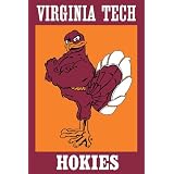 Evergreen Enterprises Virginia Tech Hokie Bird Applique Garden Flag