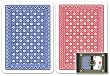 Da Vinci Neve, Italian 100% Plastic Playing Cards, 2-Deck Bridge Size Set by Modiano, Regular Index