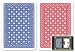 Da Vinci Neve, Italian 100% Plastic Playing Cards, 2-Deck Set by Modiano, Regular Index