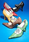 Croco Embossed Pumps