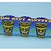Three Pack of Tiki Head Shot Glasses