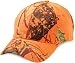 Structured Mossy Oak New Break-up Blaze Orange Camouflage Cap Image