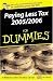 Books : Paying Less Tax for Dummies