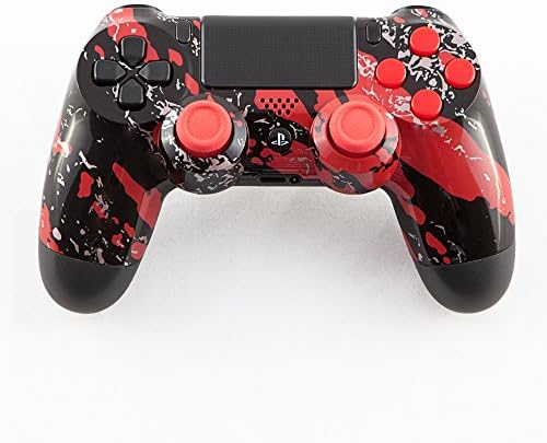 Red Marble PS4 Custom Controller