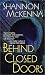 Books : Behind Closed Doors (The McCloud Brothers, Book 1)