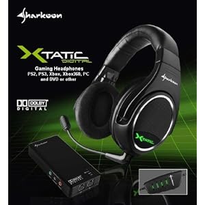 Sharkoon X-Tatic True 5.1 Dolby Digital Surround Sound Gaming Headset