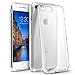 BasAcc [Crystal Clear Ultra Slim Hybrid Case with [Anti-Shock Protection] TPU Bumper,[Non Slip] Hard Back Case Cover Compatible with Apple iPhone 8 Plus/7 Plus, Clear