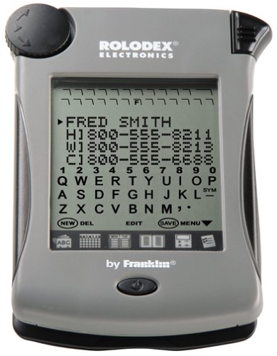 Electronics: Franklin Rolodex Electronic Touch File