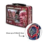 Upper Deck Watch and Collector Cards in Tin Set Cleveland Cavaliers - Lebron James